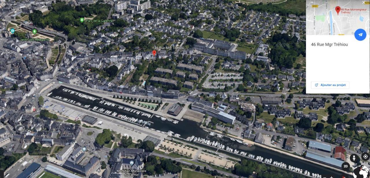 Du Mann Petite Maison Jardin A 100M Du Port De Vannes Avec Parking Екстер'єр фото